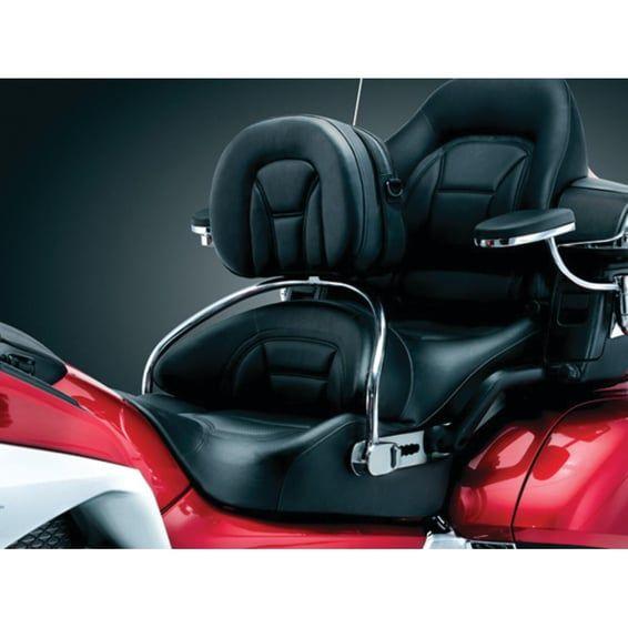 'revolution' driver backrest, black and chrome