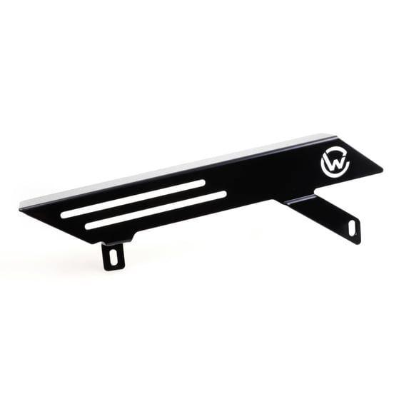 upper belt guard. Black