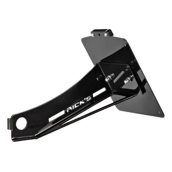 side mount license plate kit. Black
