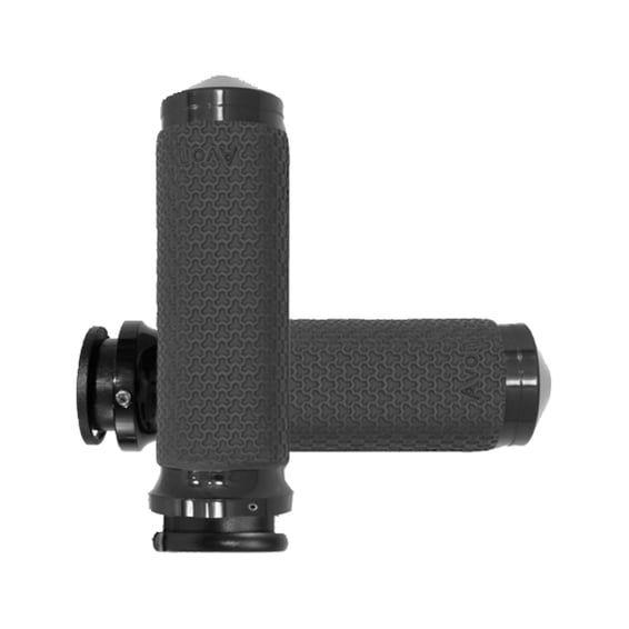 Avon Memory foam grips black anodized medium