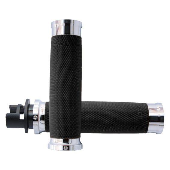 Avon custom grips chrome touring