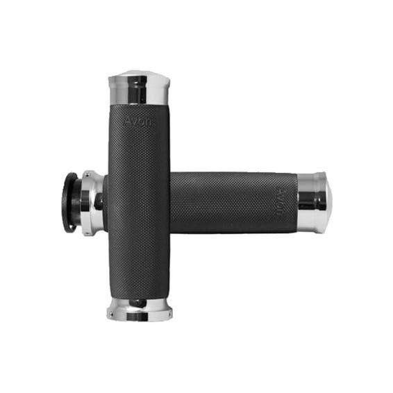 Avon Custom Contour grips, chrome