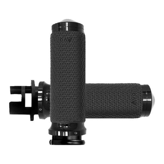 Avon Memory foam grips black anodized