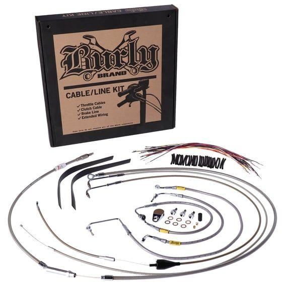 Bagger bar cable/line kit 15"