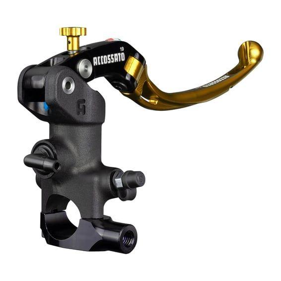 radial brake master cyl. Long lever RST. Gold