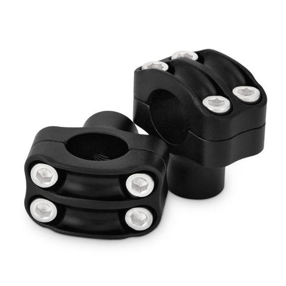 Reaper riser kit. 1.5" high. 8-bolt 2-piece. Black