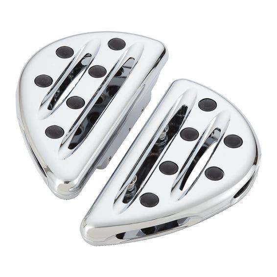 Deep cut mini rider floorboards chrome