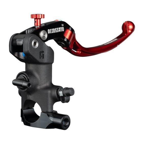 radial brake master cyl. Long lever RST. Red