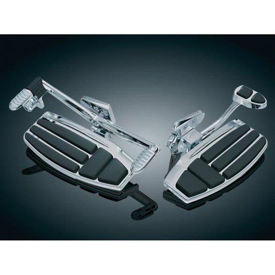 Driver floorboard kit chrome