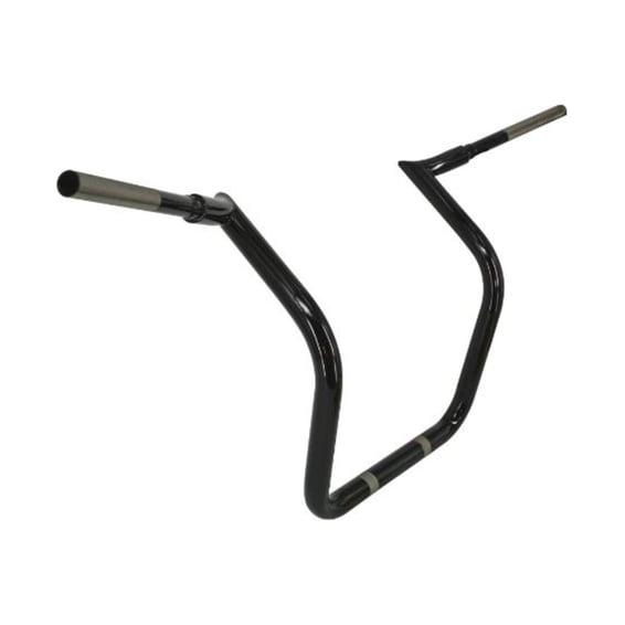 Trask, Indian Bro bar 18" (+8" rise). Black