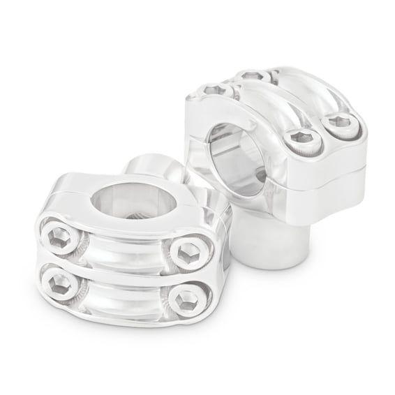 Reaper riser kit. 1.5" high. 8-bolt 2-piece. Chrome