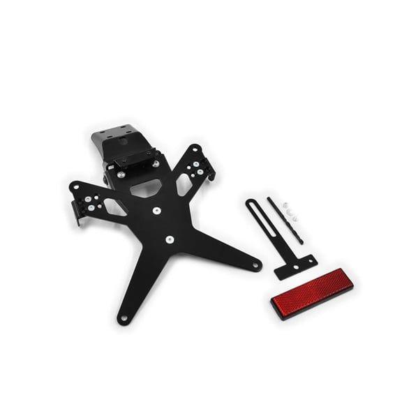 License plate bracket X-Line black