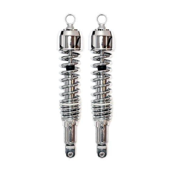 shock absorbers chrome shrouds