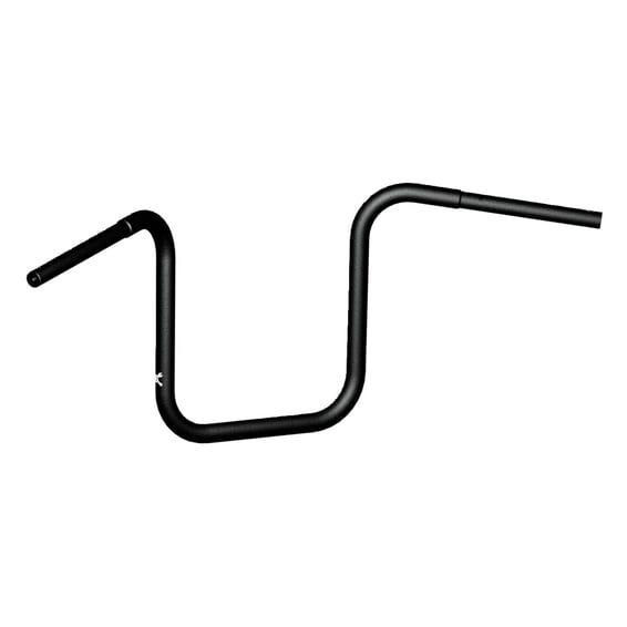 12" / 30.5mm apehanger bar. Black