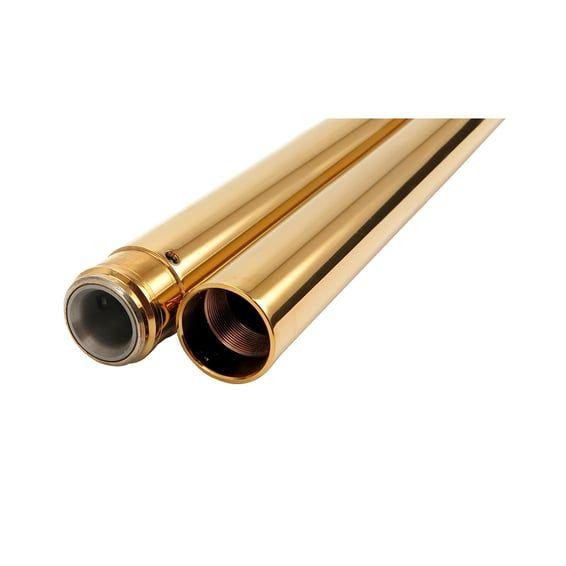 CC Eng. 41mm fork tubes, TNC gold. 22-1/4" OAL
