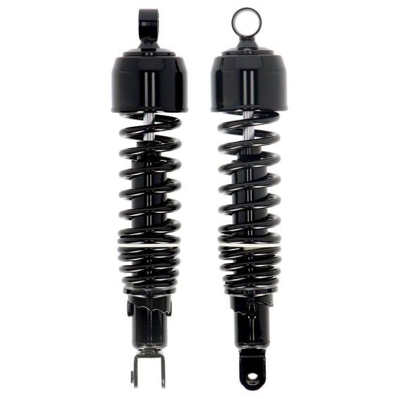shock absorbers black shrouds