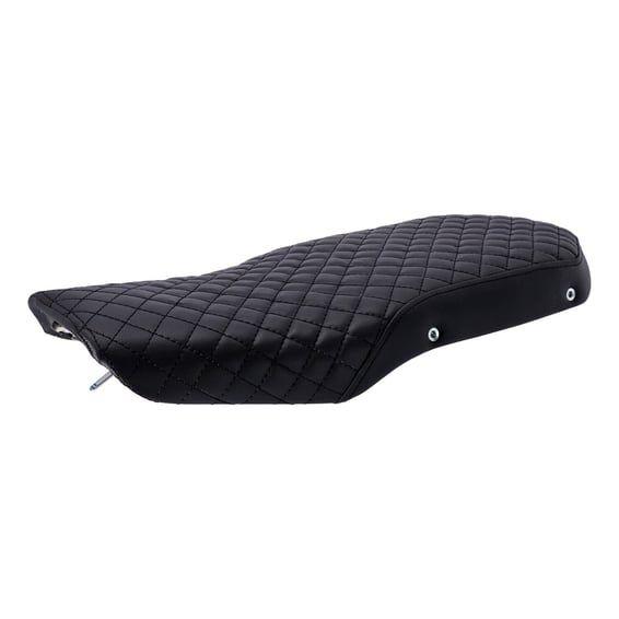 K-series seat. Black pleated