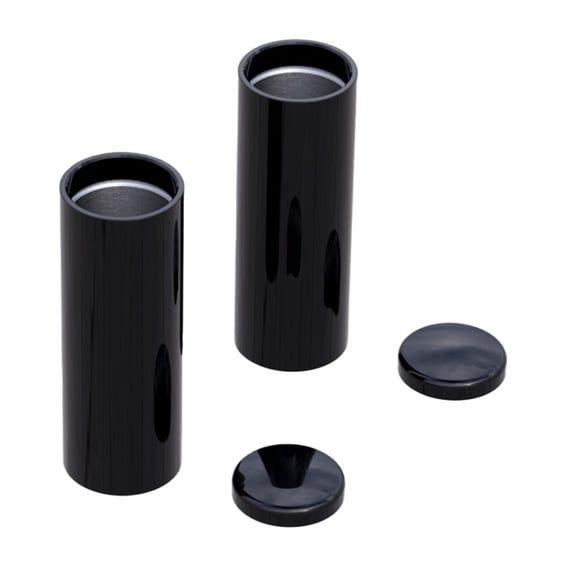 Fork cover kit, 4-piece. Black