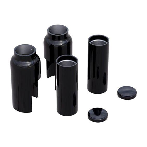 Fork Cover Kit, 6-piece. Black