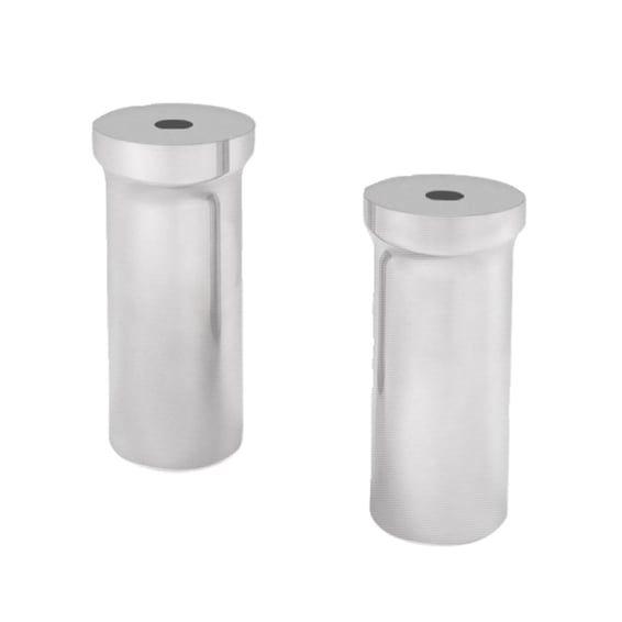 Isolated Riser leg set. 3.5" (89mm) rise. Raw