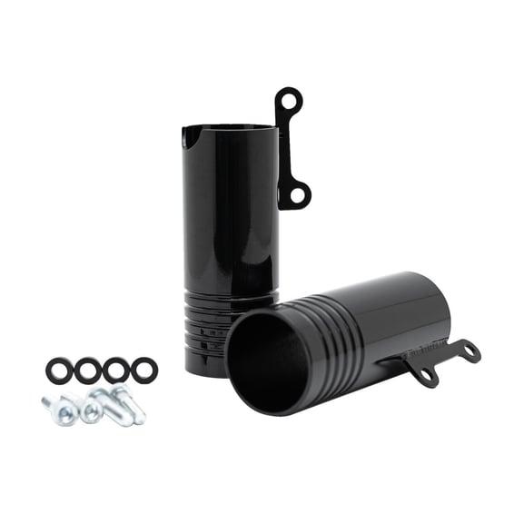 lower fork covers. Gloss black