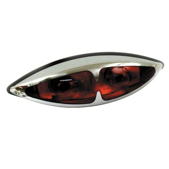 L.A. taillight. Dual bulb. Chrome