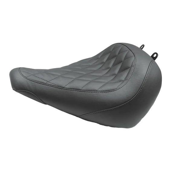 Wide Tripper solo seat. With rider backrest