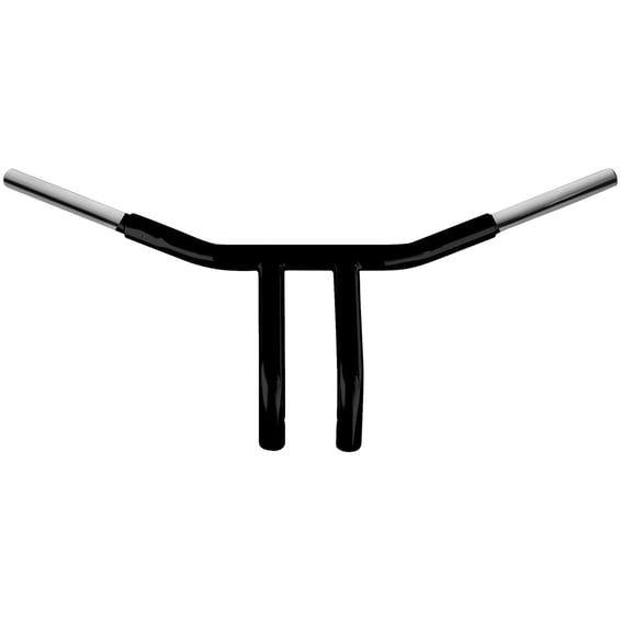 Chubby Low-Profile pullback drag bar 1-1/4". Black