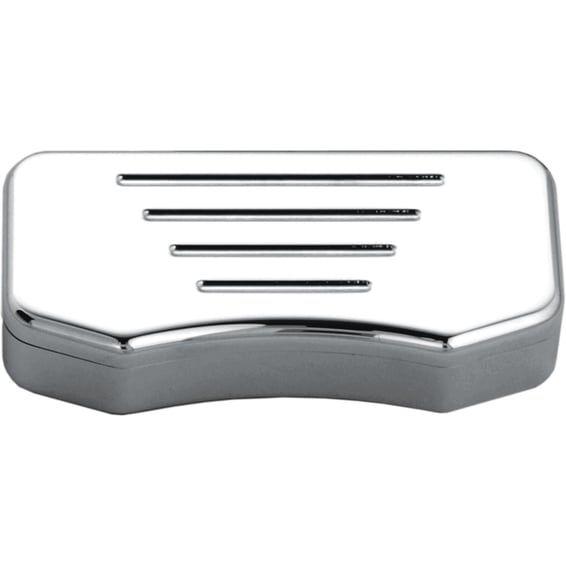 billet top clamp chrome