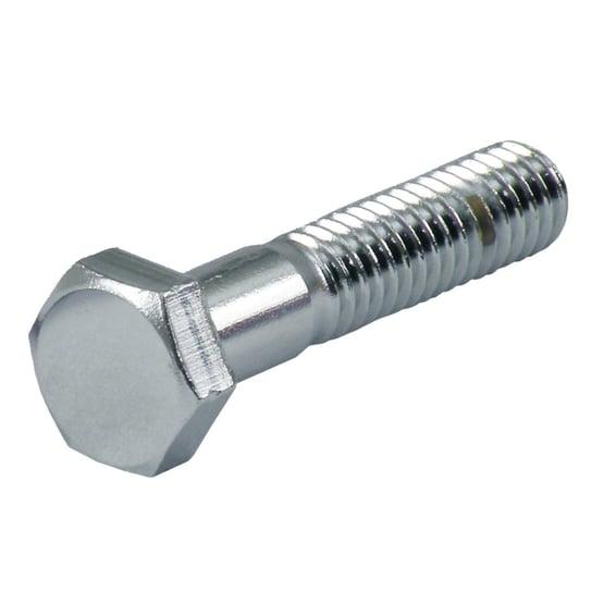 Chrome hex bolt M12 x 45mm