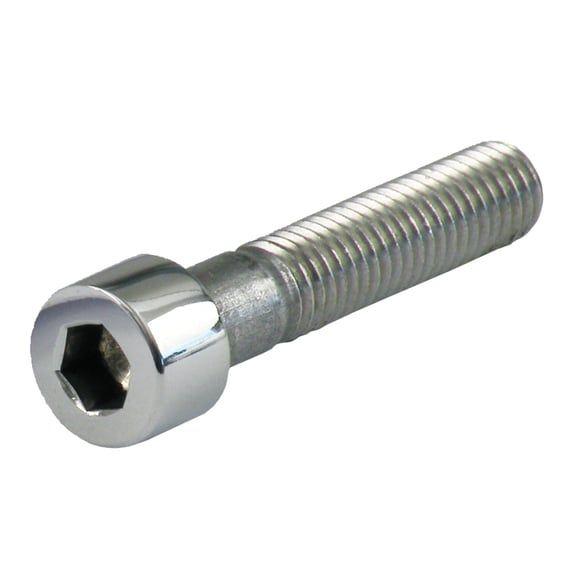 M8 x 20mm allen bolt, polished stainless